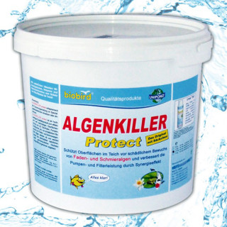 ALGENKILLER Protect Weitz 1,5 kg für 100 m³ Koi Teich Klar gegen Faden- und Schmier Algen Fadenalgen im Koi & Schwimm Teich + Teststreifen GRATIS