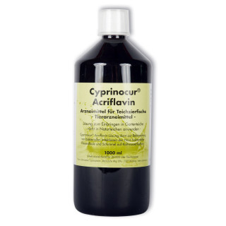 Cyprinocur® Acriflavin - Zur Bekämpfung von bakteriellen Krankheiten bei Fischen - Menge: 1.000 ml