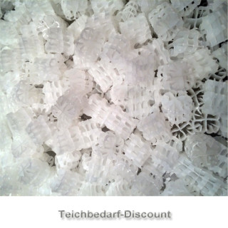 Hel-X® HXF 14 KLL SCHWEBEND 1,0 Filter Medium Koi Teich - Farbe: weiß