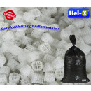 Hel-X® 17 KLL - Menge: 100 Liter hochwertiges Filtermedium Bio Koi Teich Filter - Farbe: weiß