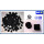 Hel-X® 17 KLL 100 L Filtermedium Moving Bed Helix - Farbe: schwarz