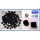 Hel-X® 17 KLL 200 L Bio Carrier Filtermedium Filtermaterial - Farbe: schwarz
