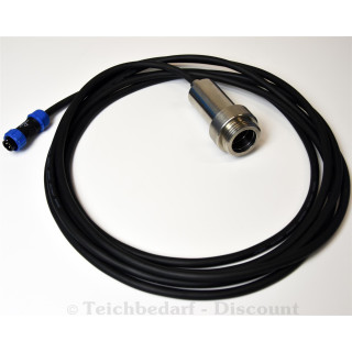 ROTA Kabel Set für Tauchstrahler UVC Montagekit mit Bajonettverschluss - Anschlusskabel - Farbe: schwarz