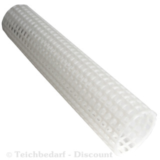 Siebrohr Filtersiebrohr L=50 cm Ø 110 mm Filter Gitterrohr für Filtermedien, weiß