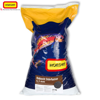 HOKOVIT® Stör Futter 6,5 mm 5 - 50 kg Hochwertig Sinkend  über 6°C Wassertemperatur