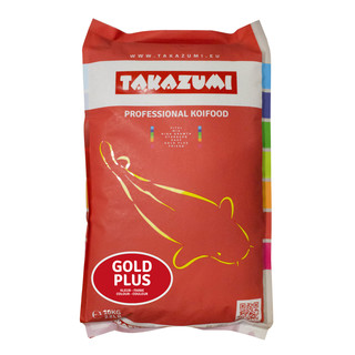 TAKAZUMI GOLD PLUS 4,5 mm - 2,5 kg 4,5 kg & 10 kg Professionelles Koi Futter für Farben & Wachstum