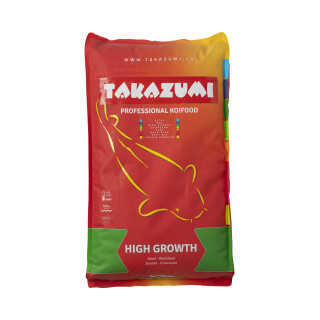 TAKAZUMI HIGH GROWTH optimales + schnelles Wachstum Koi Futter Fisch 4,5 kg - Sackware