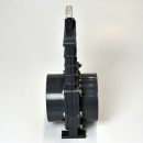 VALTERRA Zugschieber Ø 110 mm Edelstahl Schieber PVC Fitting mit 2x Klebemuffe