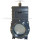 VALTERRA Zugschieber Ø 110 mm Edelstahl Schieber PVC Fitting mit 2x Klebemuffe