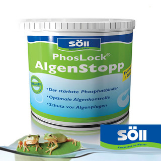 Söll PhosLock® AlgenStopp Phosphatbinder Algen Vernichter Koi Teich Fadenalgen