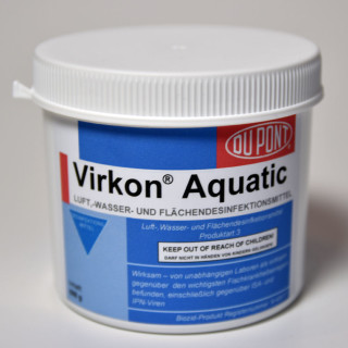 DuPont Virkon® Aquatic - gegen Viren, Bakterien, Keime Schimmel im Koi Teich - Menge: 500 g