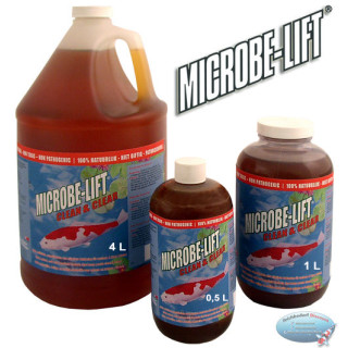 MICROBE LIFT® Clean & Clear - Hochleistungs Teich- und Filterbakterien - Inhalt: 1 Liter