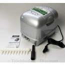 ACO-9820 Membrankompressor von HAILEA® Belüfter Sauerstoff Luft Pumpe Koi Teich Belüftungspumpe Aquarien Filter