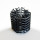 Hel-X® H2X36 - 35 / 36 mm Moving Bed Helix Teich Filtermedium - Farbe: schwarz