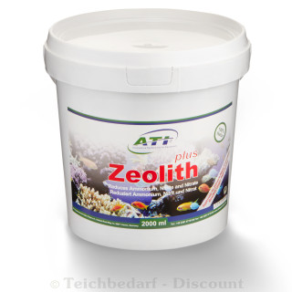 ATI Zeolith plus Filtermaterial Gestein Meerwasseraquarien Korallen Farbenpracht bindet Ammoniak und Ammonium - Inhalt: 2 Liter