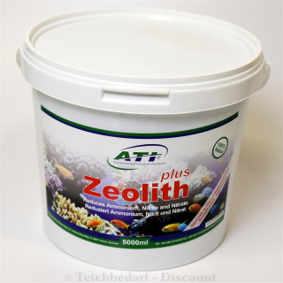 ATI Zeolith plus Filtermaterial Gestein Meerwasseraquarien Korallen Farbenpracht bindet Ammoniak und Ammonium - Inhalt: 5 Liter