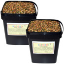 HAPPYKOI Optimal Mix Koi Futter 3 - 6 mm Wachstum Farbe...