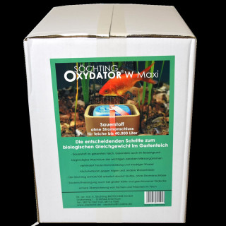 SÖCHTING Oxydator W Maxi Teiche bis 25.000 Liter Sauerstoff Ausströmer - ohne Oxydator-Lösung