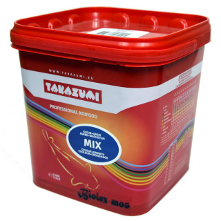 TAKAZUMI Mix Futter 4,5 mm Wachstum & gute Farbentwicklung für Koi - Menge: 2,5 kg