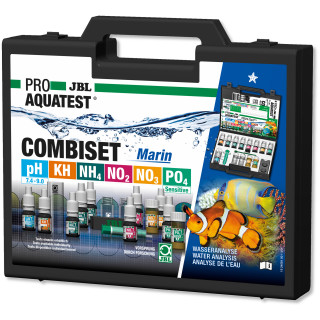 JBL PROAQUATEST COMBISET MARIN Koffer Starter Test Kit für Meerwasseraquarien Aquarium Wassertest Fische (2408100)