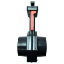CEPEX® PVC Zugschieber schwere Ausführung 3,5 bar Absperr Schieber mit VA-Schrauben - Ø50 mm