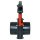 CEPEX® PVC Zugschieber schwere Ausführung 3,5 bar Absperr Schieber mit VA-Schrauben - Ø63 mm
