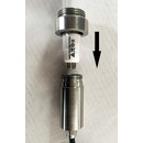 Orig. ROTA Quarzglas Typ B - Tauch UVC Amalgam - 105 Watt - L = 860 mm