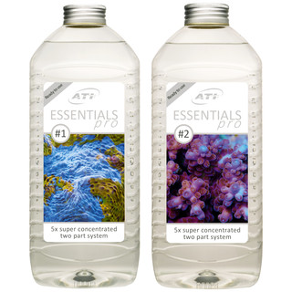 ATI Essentials Pro Konzentrat SET #1 und #2 - Elementversorgung Meerwasser Aquarium - Anorganik - 2x 2 Liter