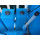 Filterpatronen Schaumstoffpatrone 9,5 x 9,5 cm blau Vorfilterschwamm Filter Patrone L= 50 cm - Fein