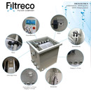 FILTRECO Trommelfilter DRUM FILTER - Typ 35 (Schwerkraft) Trommelfilter ohne Biokammer für Koiteich / Schwimmteich