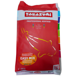 TAKAZUMI EASY MIX Koifutter (Winterfutter) Ø4,5 mm Mix aus Gold Plus + Easy bis 4°C - 10 kg Sack