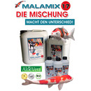 MALAMIX 17 - Nitrifizierende Bakterien Enzyme Vitaminkur Kräuter Koi Teich Gesundheit rein biologisch - 2,5 Liter