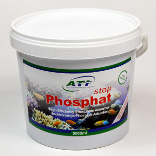 ATI Phosphat Stop - Hochleistungs-Phosphat-Adsorber für Süß- und Meerwasser Aquarium & Teich - Inhalt: 5.000 ml