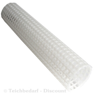 Siebrohr Filtersiebrohr Länge= 1 m / Ø110 mm Filter Gitterrohr für Filtermedien - Farbe: weiß
