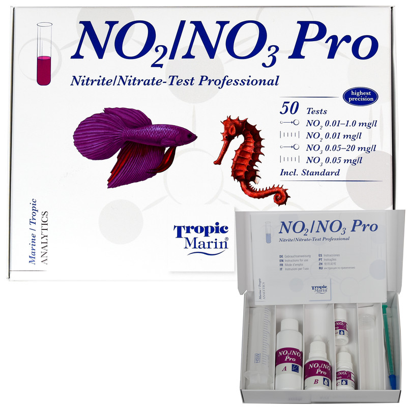 Tropic Marin® NO2 NO3 Pro Nitrit und Nitrat Test Wassertest