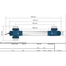 AquaForte - Midi - POWER UVC T5 Koi Teich Filter Grünalgen Teichklärer - Leistung: 40 Watt