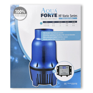 AquaForte HF Vario S regelbare Rohrpumpe Teichpumpe Strömungspumpe Koi Bachläufe Wasserfälle Fontänen Filter -Typ: 35.000