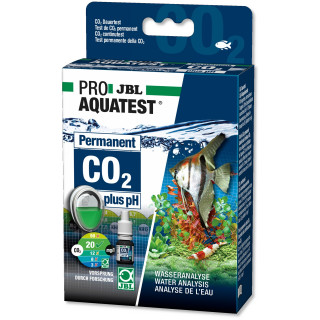 JBL PROAQUATEST CO2  pH Permanent - Dauertest-SET Säure-/ Kohlendioxid Süßwasseraquarien Aquarium Wasseranalyse (2413800)