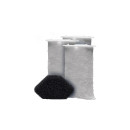 DENNERLE Nano Filterelemente für Eckfilter Aquarium Ersatz-Kartusche 3er-Pack plus Filterschwamm 5865