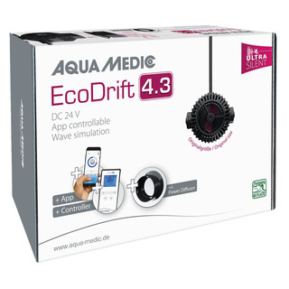 AQUA MEDIC EcoDrift x.3  Strömungspumpe mit RC-Controller 24 V Pumpe für Meer- und Süßwasseraquarien regelbar leise EcoDrift 4.3  (103.804)