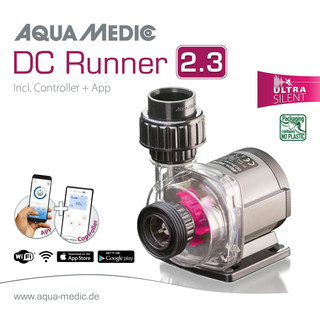 AQUA MEDIC DC Runner x.3 series regelbare Universalpumpe für Aquarien Ultra Silent energiesparende Aquarium Pumpe DC Runner 2.3  (100.823)