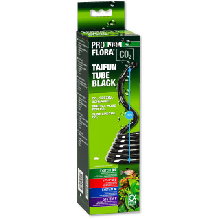 JBL PROFLORA CO2 TAIFUN TUBE BLACK CO2 Spezialschlauch für Aquarien in schwarz (6468200)