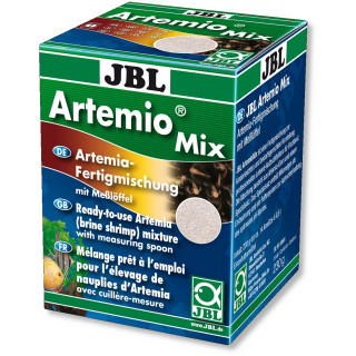 JBL Artemio Mix Artemia Eier Salzgemisch zum Anmischen Lebendfutter für tropische Süß- und Meerwasserfische - Inhalt: 230 g / 200 ml - JBL-Nr.3090200