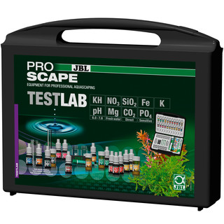 JBL PROAQUATEST LAB PROSCAPE Testkoffer Test Wassertest Koffer mit 9 Tests komplette Wasseranalyse in Pflanzenaquarien Aquascaping Aquaristik (2408300)