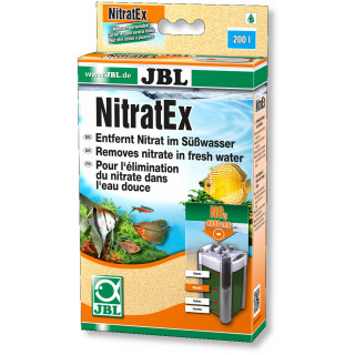 JBL NitratEx - Filtermasse zur schnellen Entfernung von Nitrat aus Aquariumwasser - für Süßwasseraquarien Nitratbinder - JBL-Nr.6253700