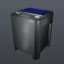 JBL PROPOND AUTO FOOD Solar Futterautomat 10 Watt für bis zu 25 Liter wetterfest Koi Fisch Futter Teich (JBL-Nr. 2801700)