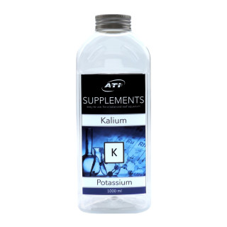 ATI Supplements Kalium (K) Einzelelement zur Versorgung von Riffaquarien - Inhalt: 1.000 ml