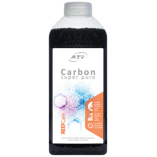 ATI Carbon super pure - Hochleistungs Aktivkohle für die kompromisslose Schadstoffentfernung - Inhalt: 1.000 ml (540 g)