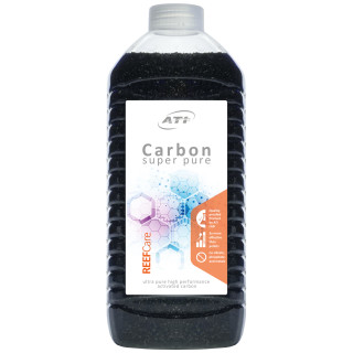 ATI Carbon super pure - Hochleistungs Aktivkohle für die kompromisslose Schadstoffentfernung - Inhalt: 2.000 ml (1.080 g)