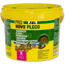 JBL NovoPleco - Hauptfutter für kleine und mittlere Saugwelse Fischfutter - Inhalt: 5,5 Liter Eimer